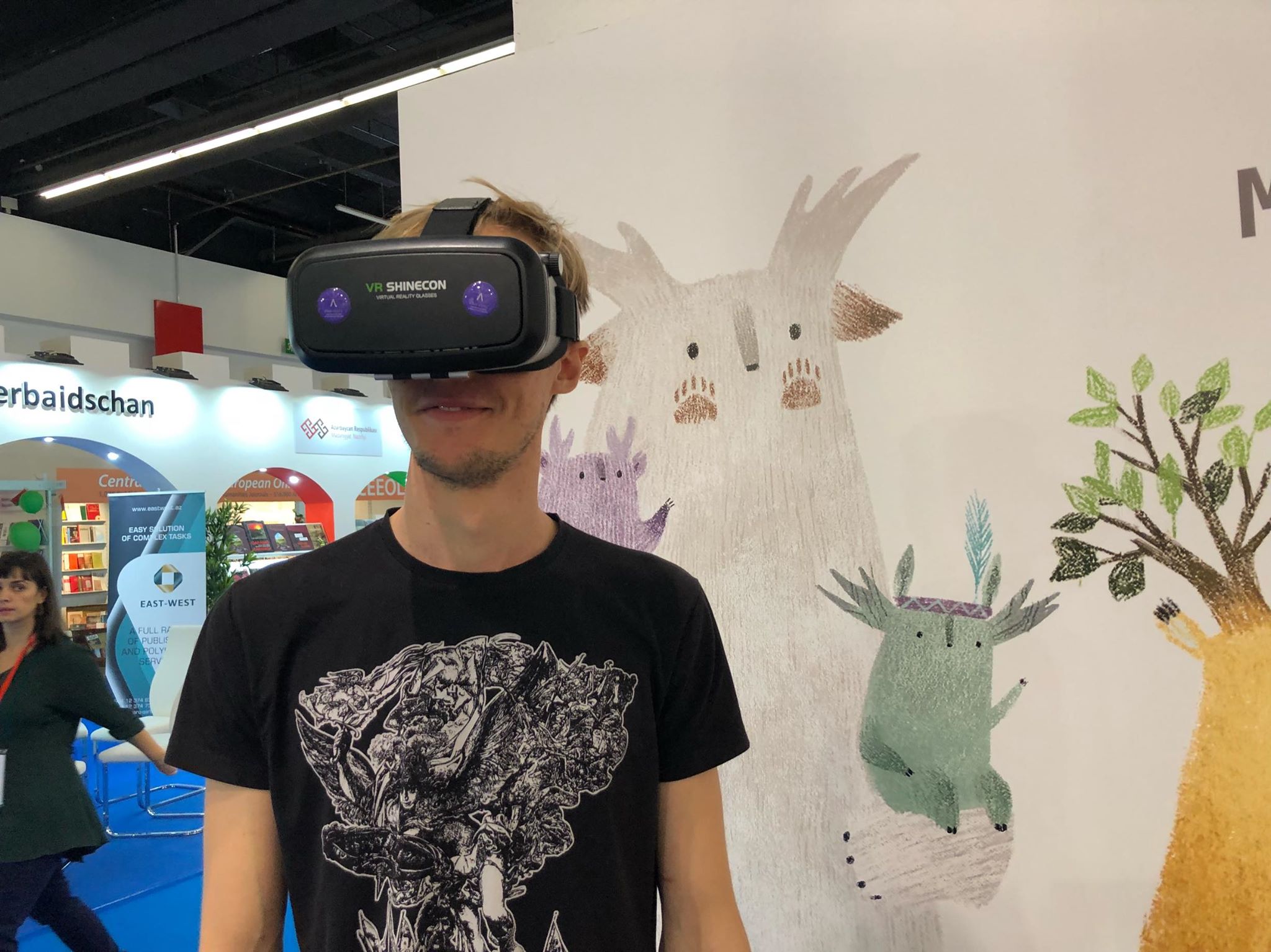 Проект віртуальної реальності “Знайомство з туконі” представили на книжковій виставці у німецькому Франкфурті-на-Майні.