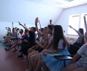 In the children's camp "Sources of Tolerance", located in Slavsk, schoolchildren were told about women scientists representing different ethnic of Ukraine